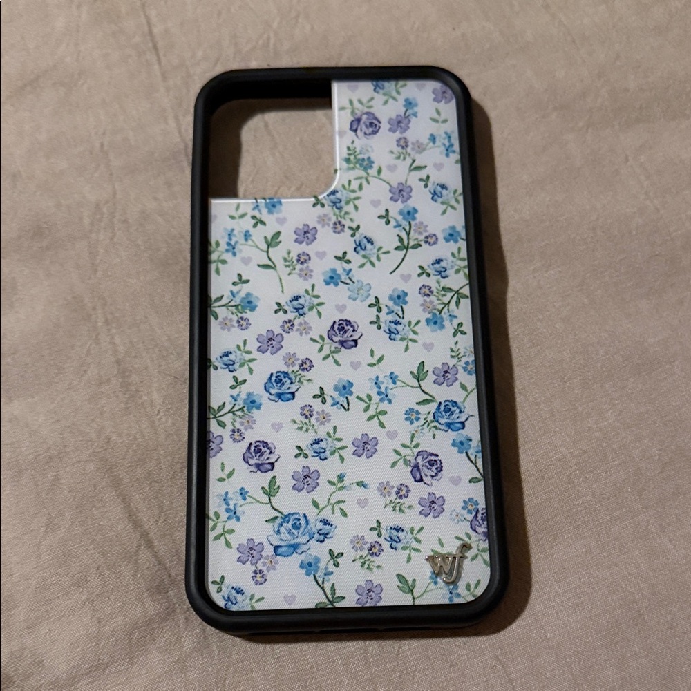 Wildflowers Blue and Purple Floral Phone Case